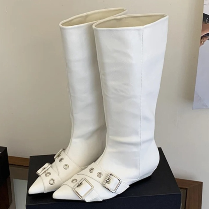 รองเท้าบูทหุ้มข้อกลางสำหรับผู้ - Street Fashion Winter บทวิจารณ์และราคา
