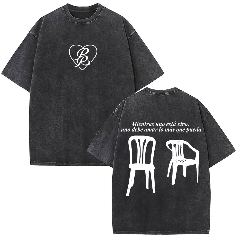 เสื้อยืดแร็ปเปอร์ Bad Bunny ลา - Foto Street Fashion บทวิจารณ์และราคา