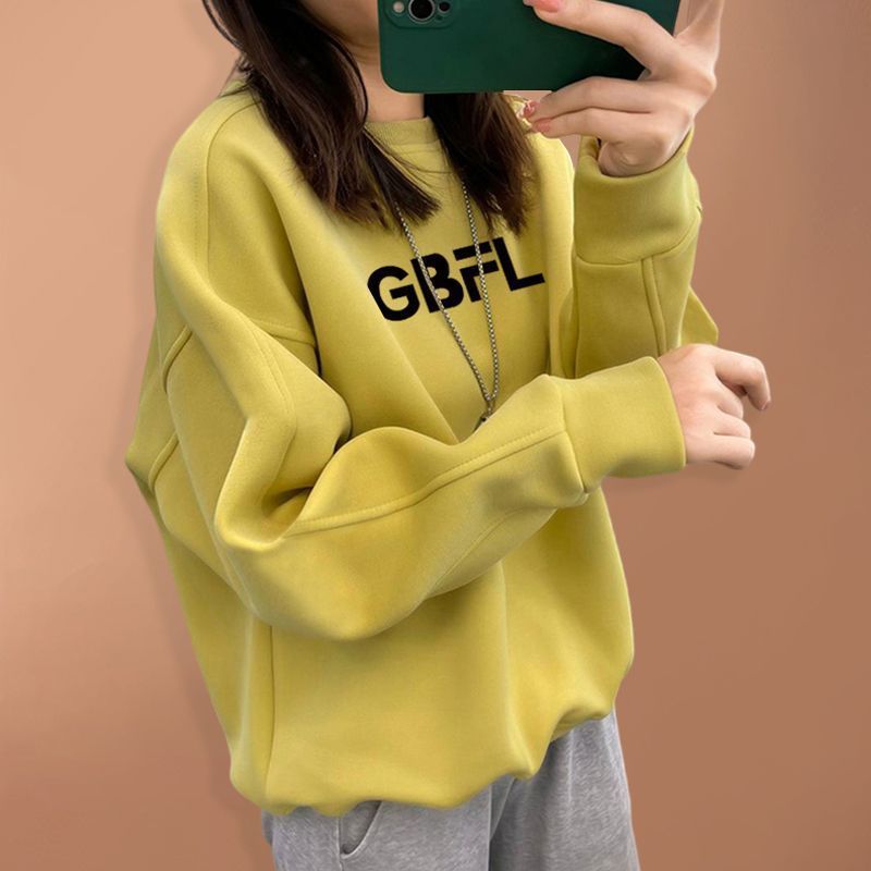 เสื้อสเวตเชิ้ตโอเวอร์ไซส์ผ้าฝ้ - Oversized Crewneck Fleece บทวิจารณ์และราคา