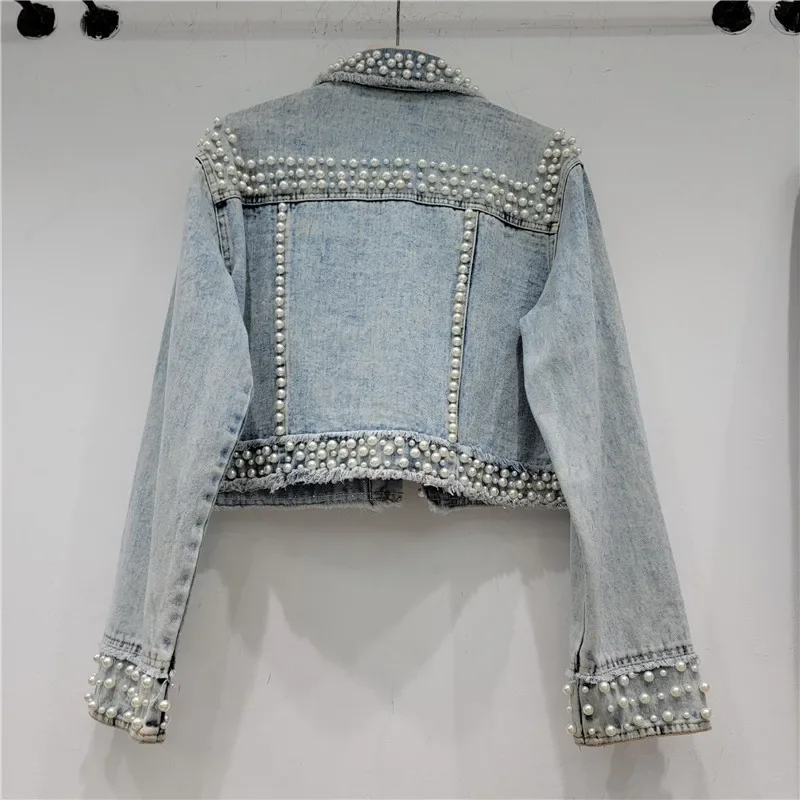 ฤดูใบไม้ร่วงผู้หญิงแฟชั่นเพิร์ - Street Fashion Jeans Women บทวิจารณ์และราคา