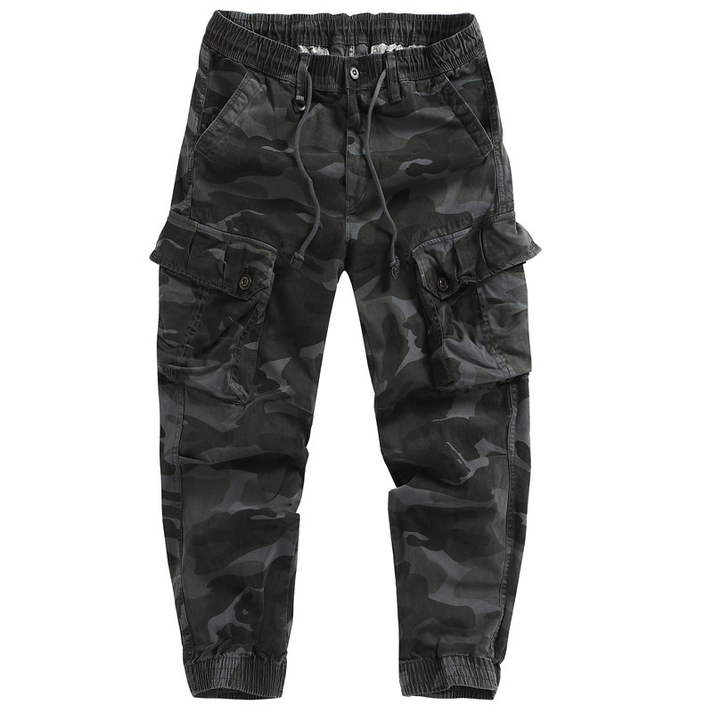 กางเกงคาร์โก้ลำลองลายพรางสำหรั - Street Fashion Art บทวิจารณ์และราคา