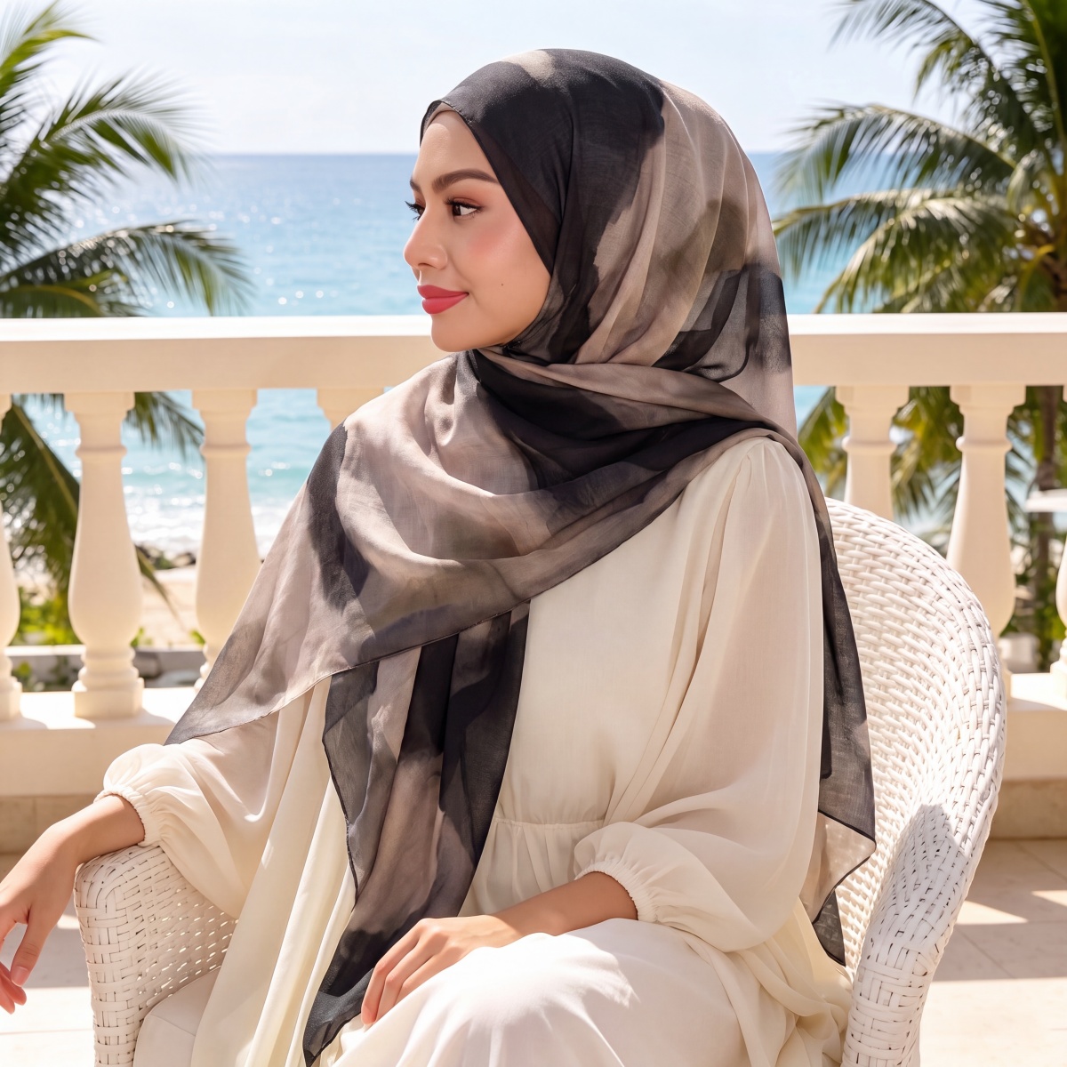 ผ้าพันคอพัชมีนาสำหรับผู้หญิง ร - Street Fashion Hijab บทวิจารณ์และราคา