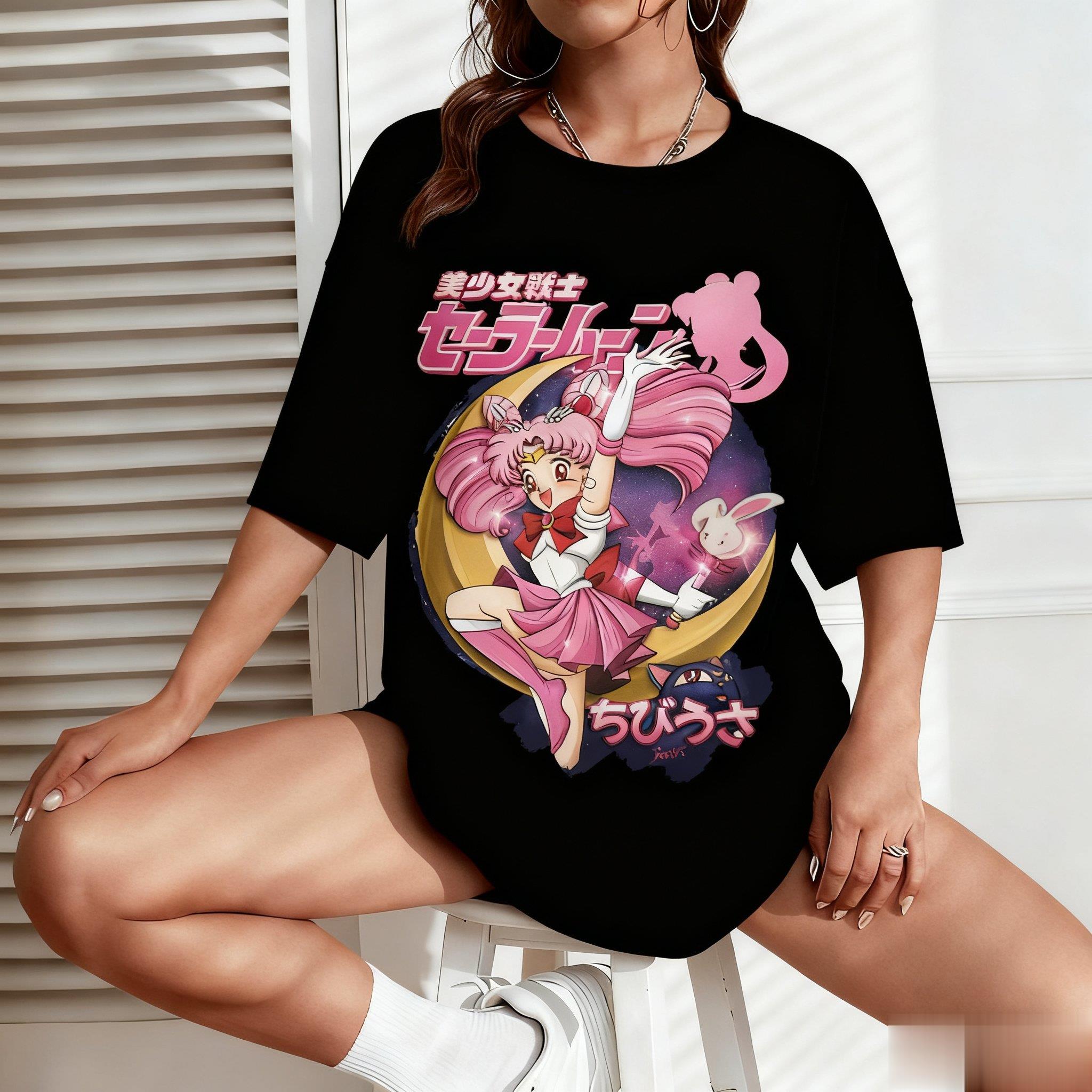 เสื้อยืดลายการ์ตูนเซเลอร์มูน ส - Street Fashion In Japan บทวิจารณ์และราคา