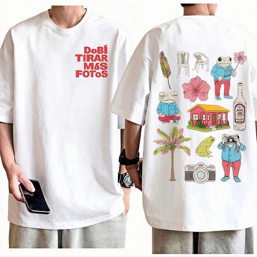 เสื้อยืดฮิปฮอปแฟชั่นวินเทจสำหร - Foto Street Fashion บทวิจารณ์และราคา