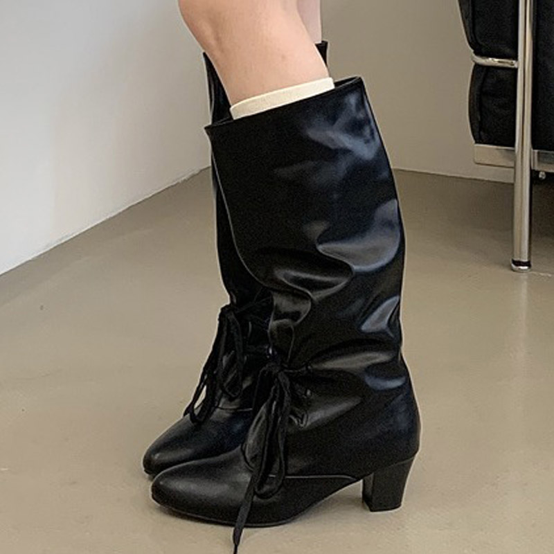 รองเท้าบูทแฟชั่นฤดูหนาวสำหรับผ - Street Fashion Lady บทวิจารณ์และราคา