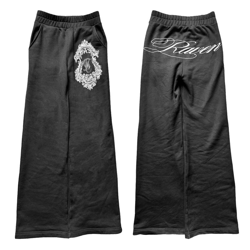 กางเกงลำลองทรงตรงพิมพ์ลายสไตล์ - Street Fashion Winter 2025 บทวิจารณ์และราคา