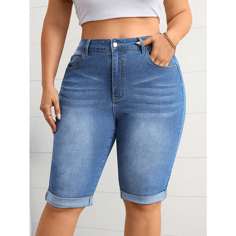 กางเกงยีนส์ทรงดินสอเอวกลางแบบว - Street Fashion Jeans Women บทวิจารณ์และราคา