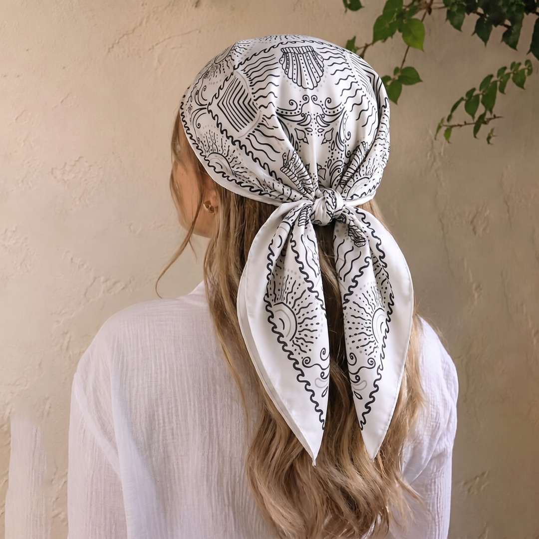 ผ้าพันคอผู้หญิง ฮิญาบ ผ้าคลุมศ - Street Fashion Hijab บทวิจารณ์และราคา