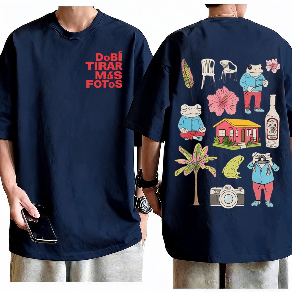 แร็ปเปอร์แบดบันนี่เสื้อยืดเดบี - Foto Street Fashion บทวิจารณ์และราคา