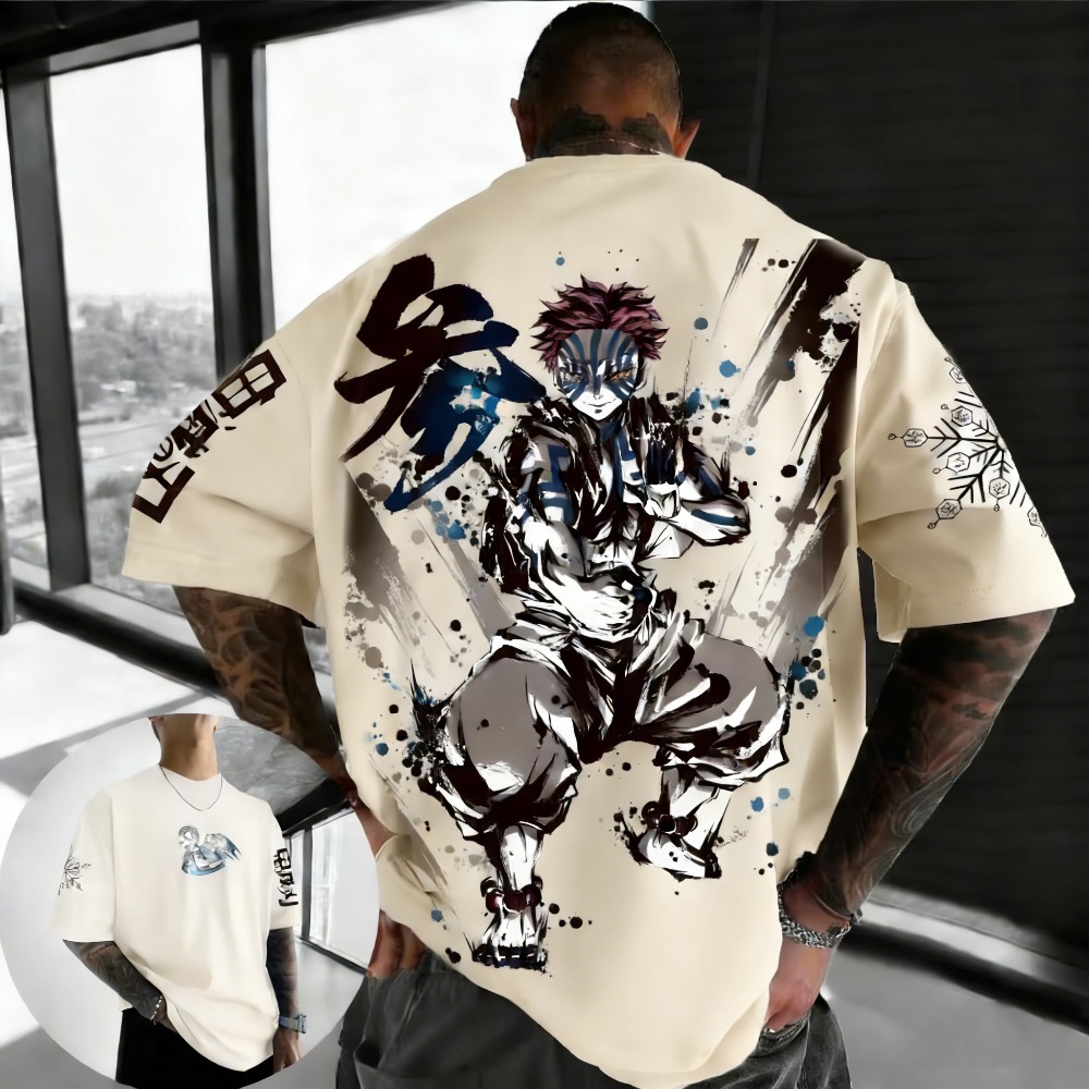 เสื้อยืดลายอนิเมะ Demon Slayer - Street Fashion In Japan บทวิจารณ์และราคา