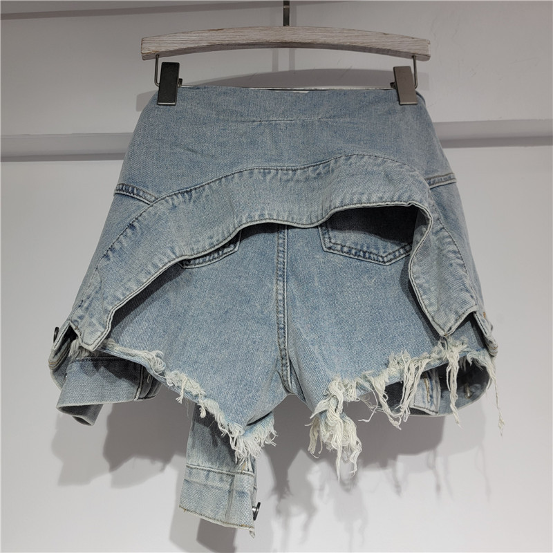 กางเกงยีนส์ขาสั้นผู้หญิง วินเท - Street Fashion Jeans Women บทวิจารณ์และราคา