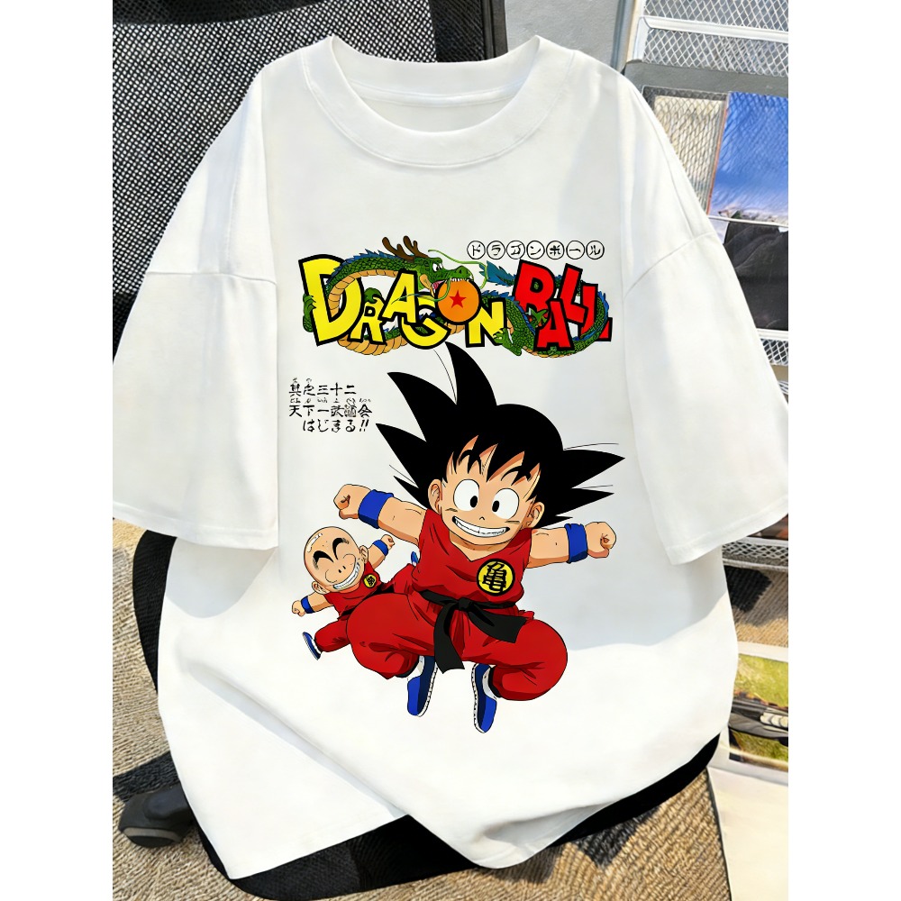 เสื้อยืดลายอนิเมะดราก้อนบอลไซส - Street Fashion In Japan บทวิจารณ์และราคา