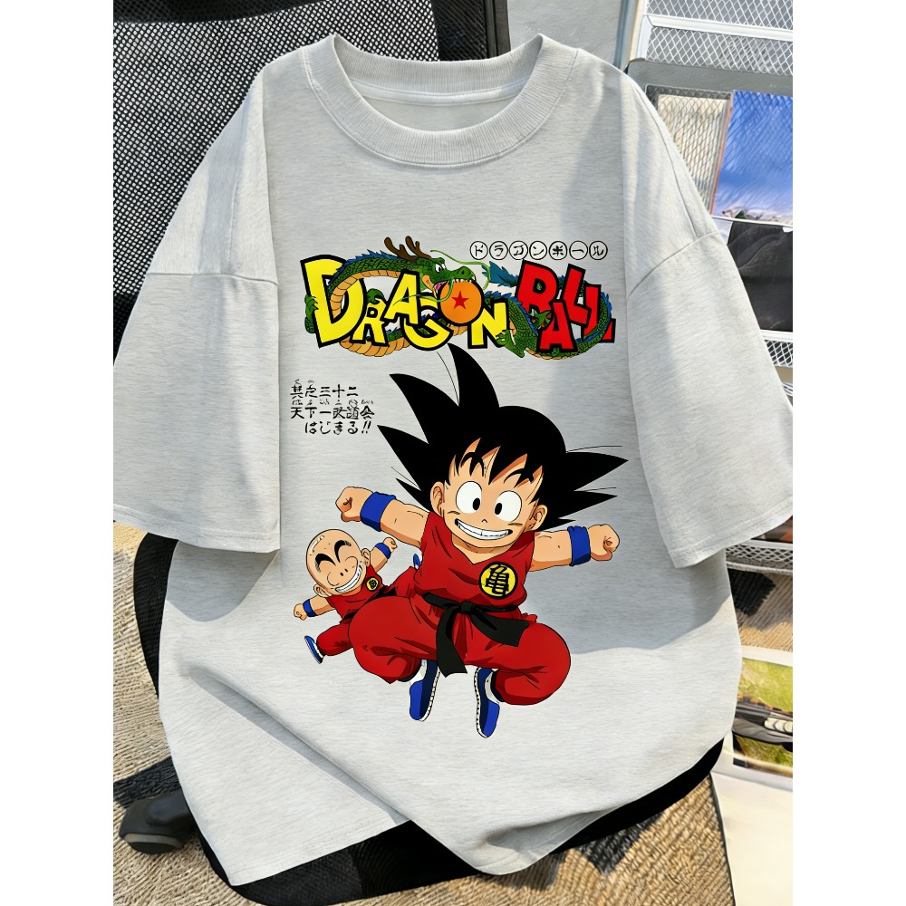เสื้อยืดลายอนิเมะดราก้อนบอลไซส - Street Fashion In Japan บทวิจารณ์และราคา