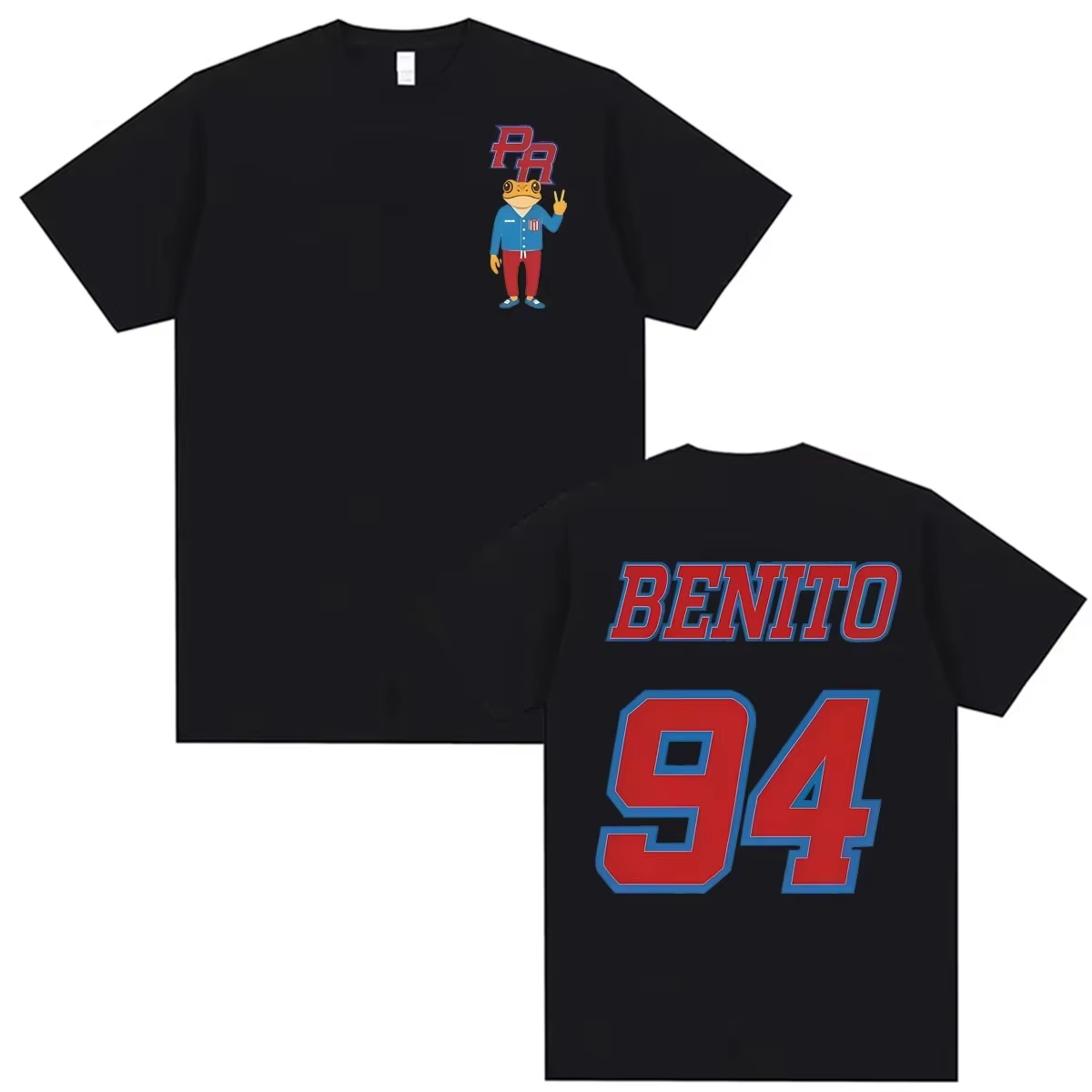 เสื้อยืดแร็ปเปอร์ Bad Bunny ลา - Foto Street Fashion บทวิจารณ์และราคา