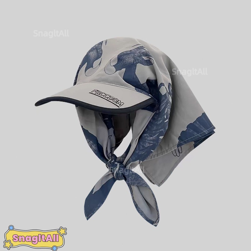 หมวกฮิปฮอปสไตล์อเมริกัน ผ้าคลุ - Street Fashion Hijab บทวิจารณ์และราคา