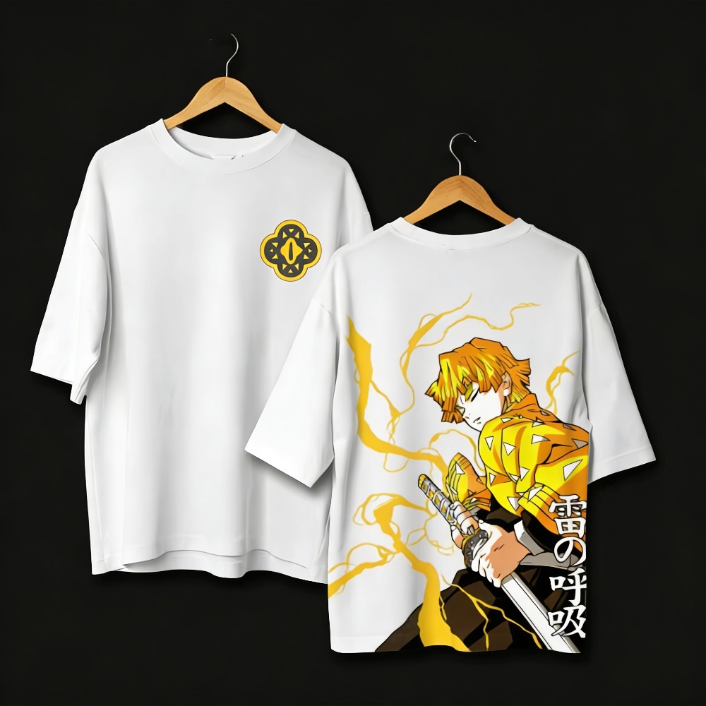 เสื้อยืดลายอนิเมะ Demon Slayer - Street Fashion In Japan บทวิจารณ์และราคา