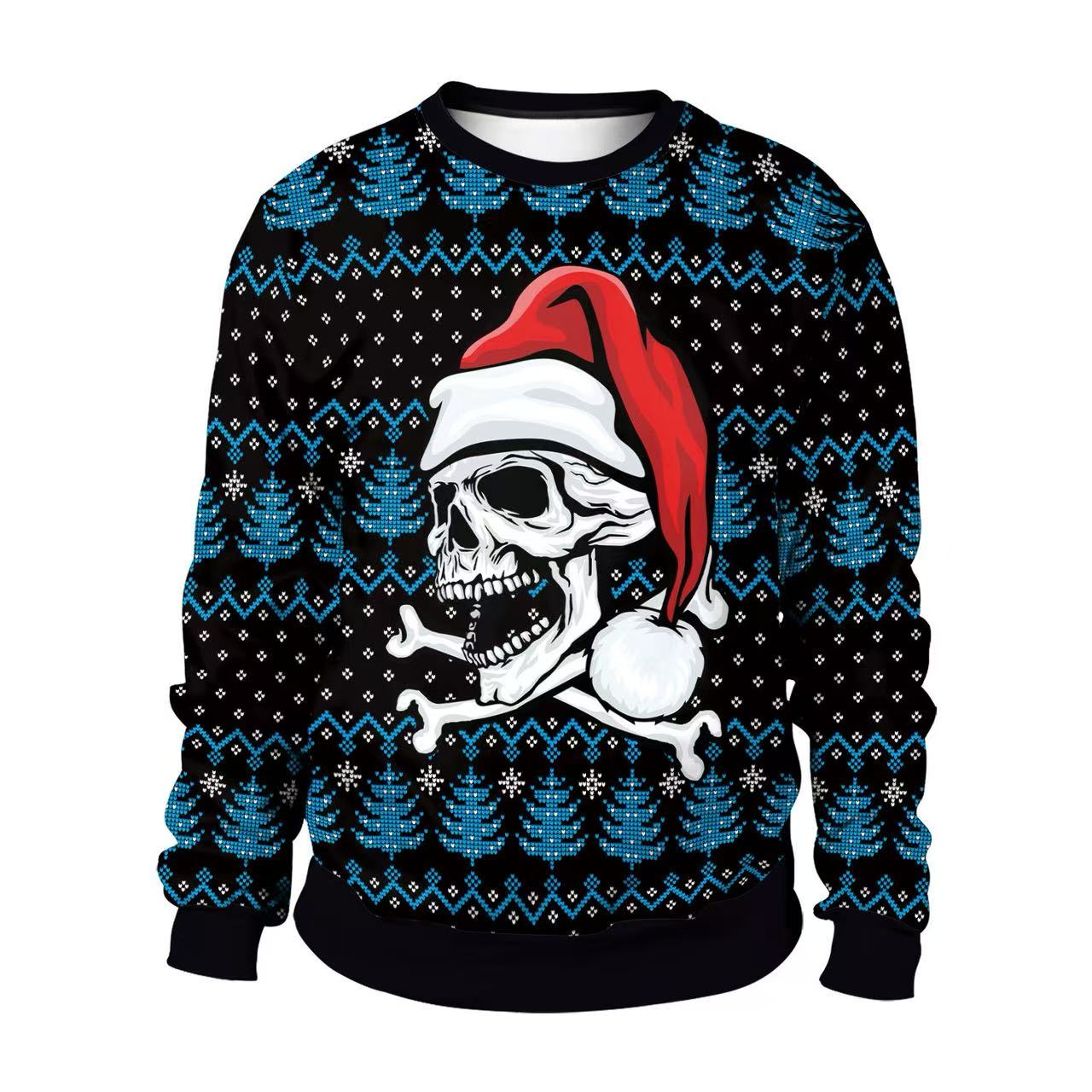 เสื้อสเวตเตอร์คริสต์มาสลายรถไถ - Oversized Crewneck Fleece บทวิจารณ์และราคา